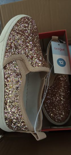 Cat and Jack girl sneakers 12C