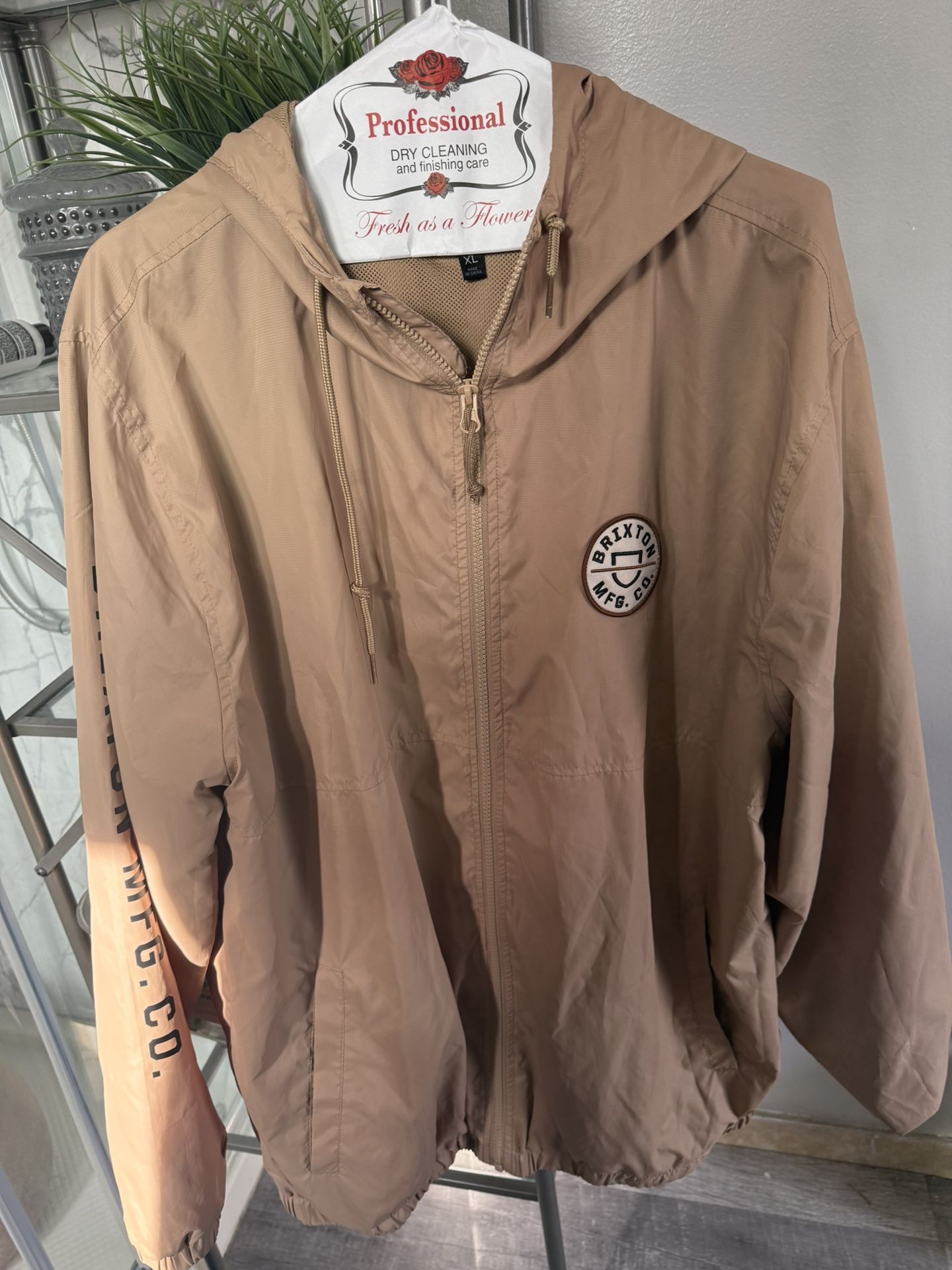 Brixton "Claxton Crest" Brown Jacket Xl