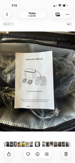 Cold Therapy Machine Pain Relief