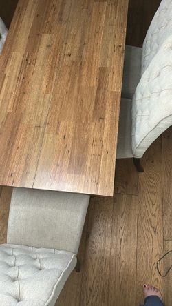 Dining table 6 chairs