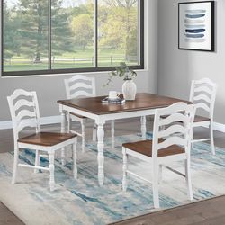 Mega sale! 5 PCS Kamila Collection Dining set now ! 419.00 free delivery 🚚