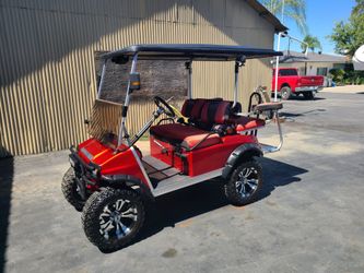 Custom gas golf cart (delivery posable