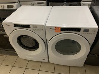 Whirlpool 4.5 Cu Ft Washer And Electric Or Gas Available 