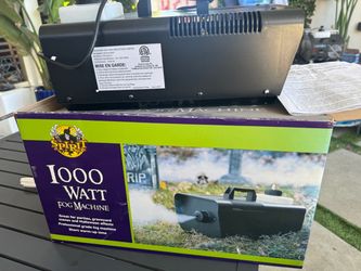 Spirit 1000 Watt Fog Machine with timer