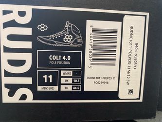 Rudis Colt 4.0 Pole Position Wrestling Shoes Size 11