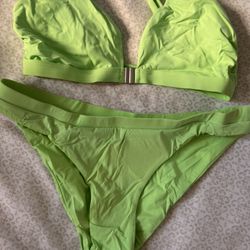 Neon Green Bikini Set