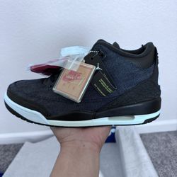Jordan 3 Levi’s Indigo Size 10.5