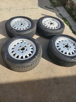 Bmw rims and tires