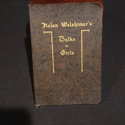 Helen Welshimers Talks To Girls