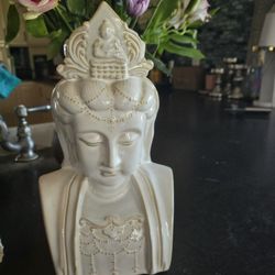 Cerami Buddha Head