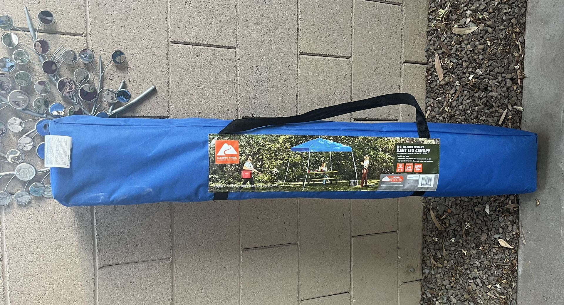 Ozark Trail 10x10 Slant Leg Canopy - Like New!