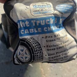 Snow cable chains
