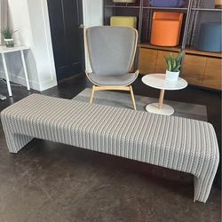 Lazar upholstered armless Bench