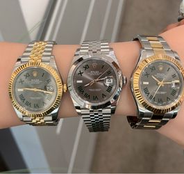 Rolex 41mm Wimbledon DateJust -II (W/Card)