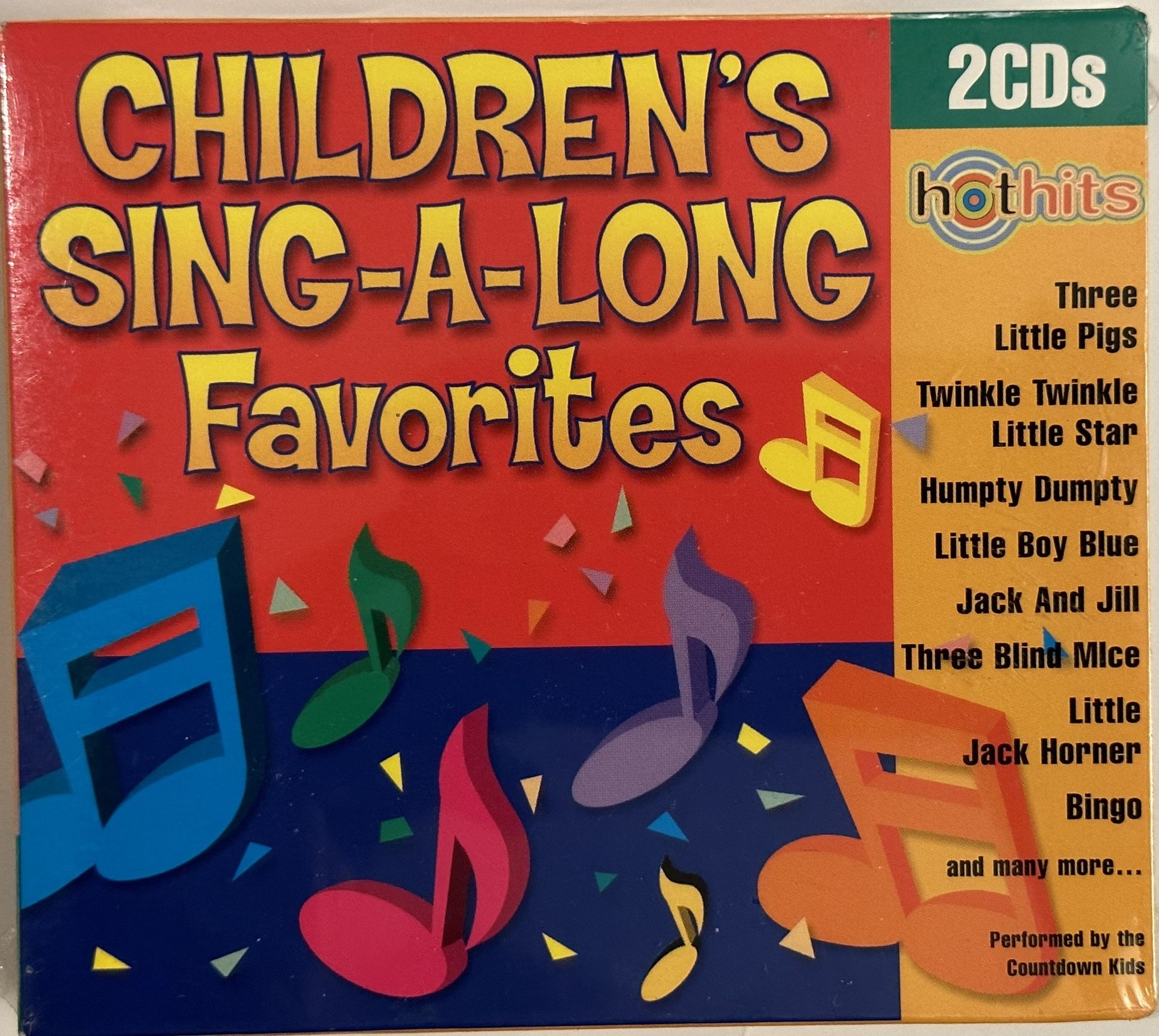 Hot Hits: Children's Sing-A-Long Favorites - Music 2 CD