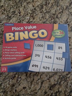 Place Value Bingo Game - NEW