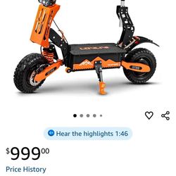 FAST OFFROAD Long Range Electric Vehicle New In Box Scooter