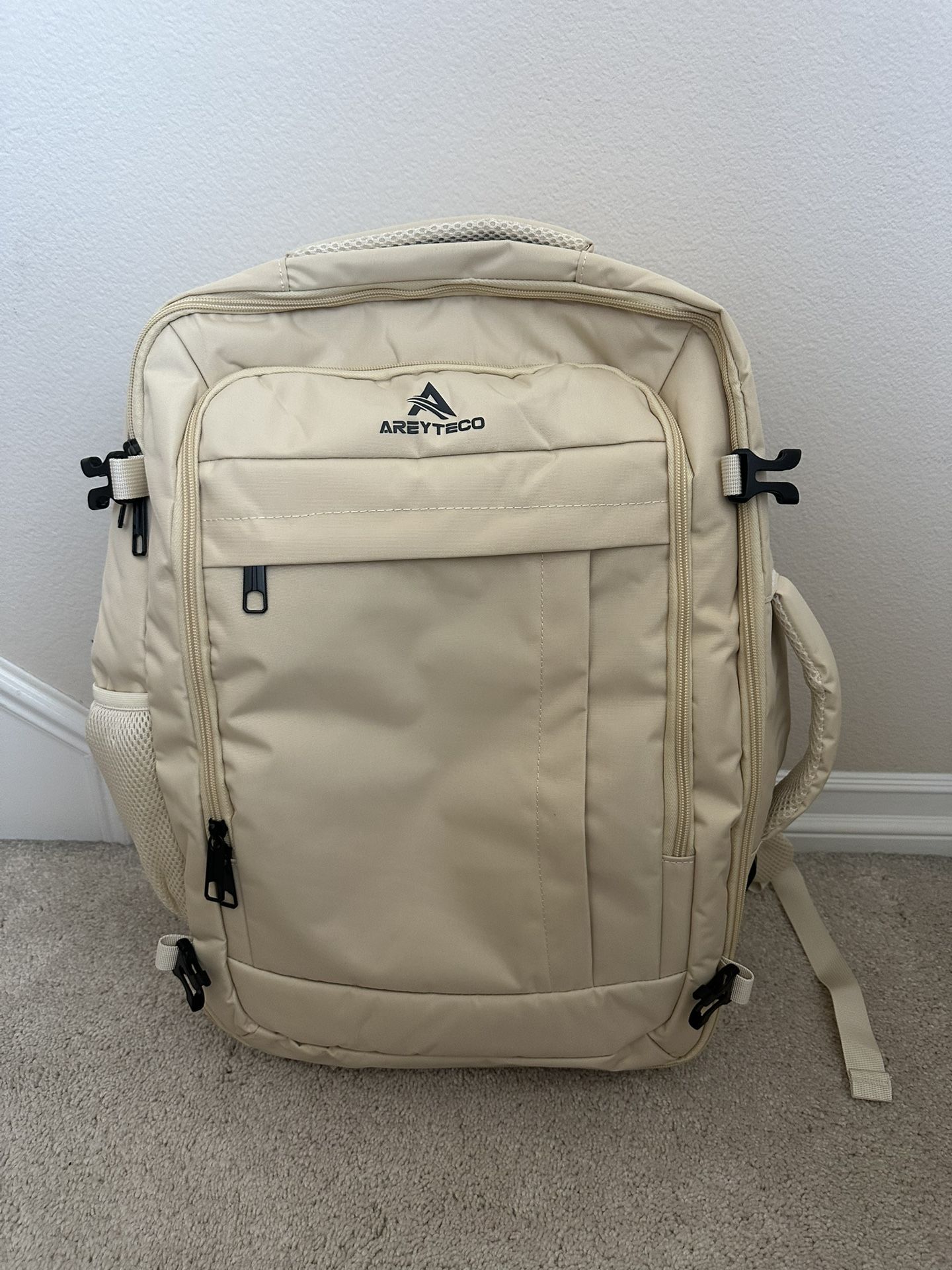 NEW AREYTECO Carry On Backpack Large Travel Laptop Backpack, 50L Expandable