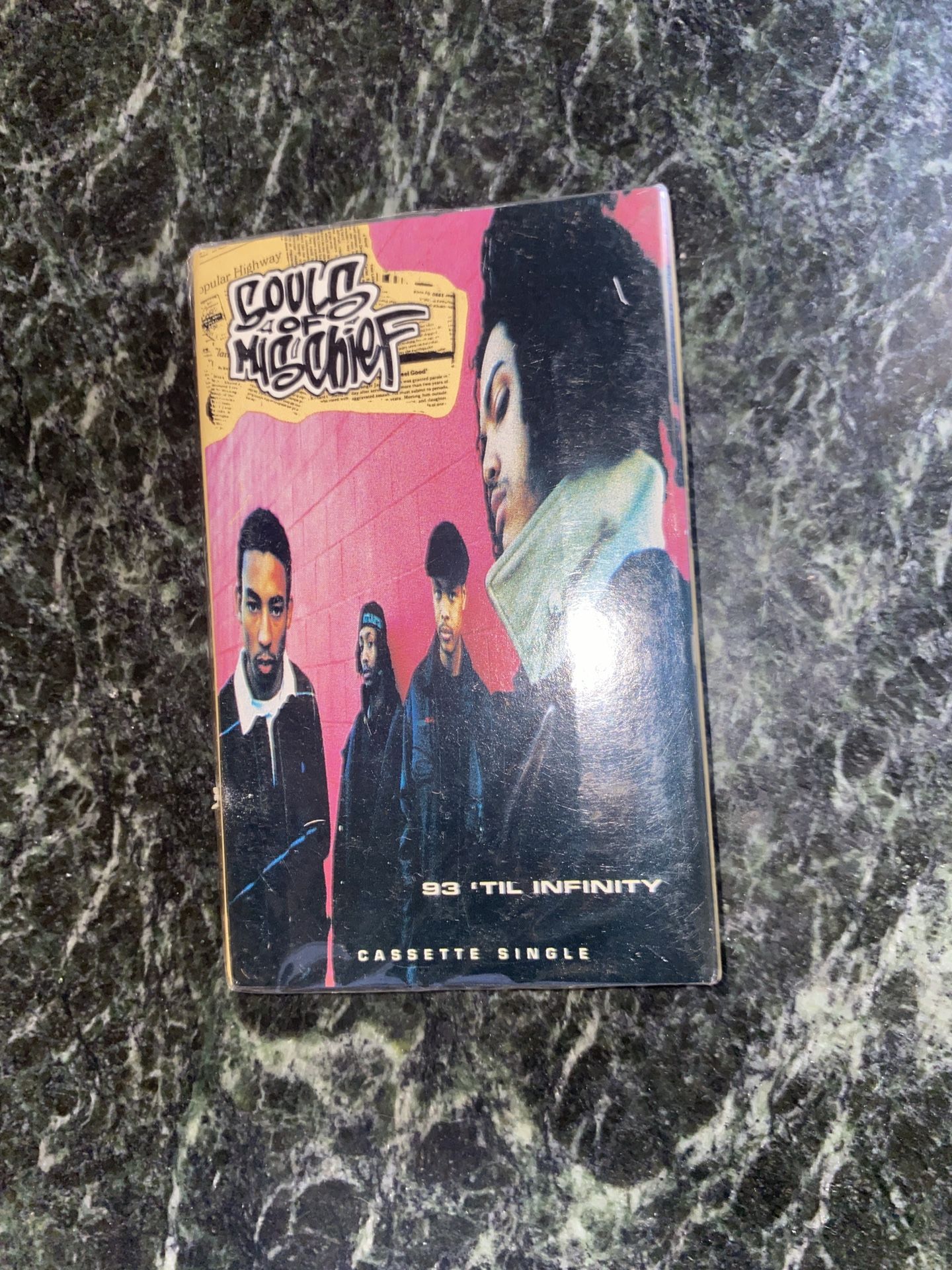Souls Of Mischief 93 'Til Infinity (Cass, Single) Media: Mint (M) Sleeve: Very Good (VG) Comments: Sealed new promo cut