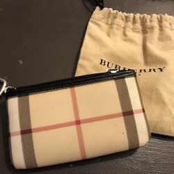 Burberry Change Purse Key Chain 