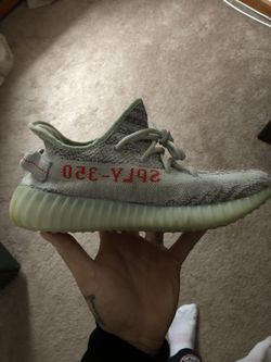 Size 7 blue tint adidas yeezys
