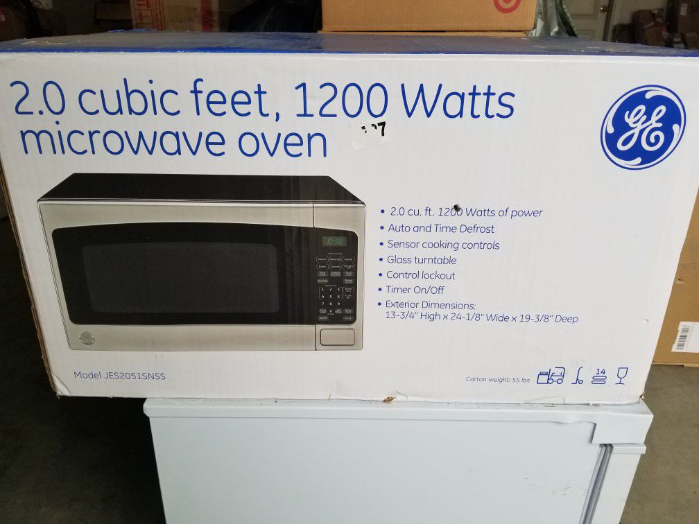New Microwave in the box.