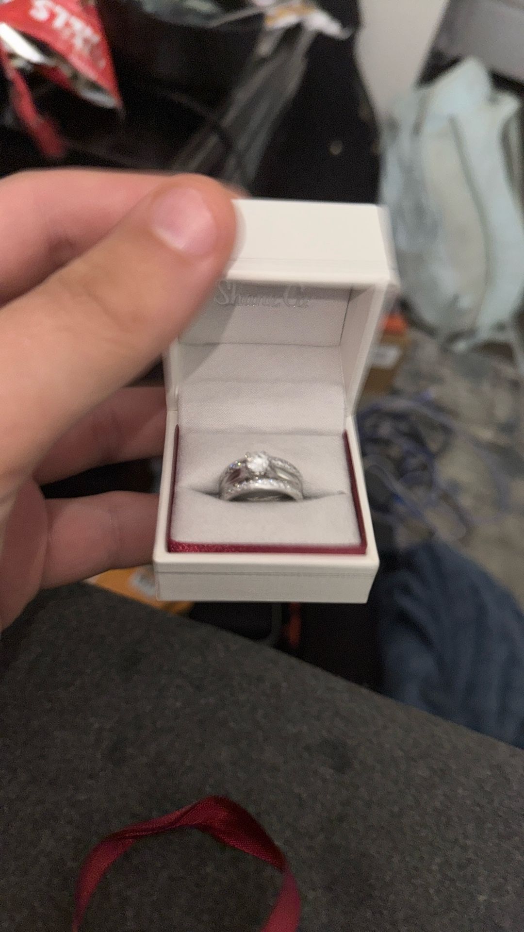 White Gold Engagement Ring