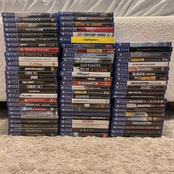 PS4 Game Lot For Sale 