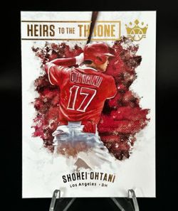 Panini Diamond Kings 2019 Heirs to the Throne Shohei Ohtani & Ichiro NM/M