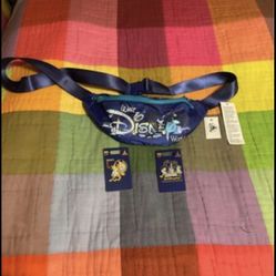 Walt Disney World  50 Ann. Fanny Pack And Two Pins