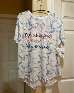 Friends red, white and blue blouse