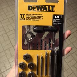 Dewalt Tap & Die Set