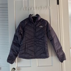 Northface 550 Down Purple Puffer Jacket