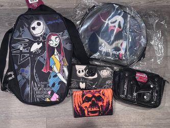 Halloween Horror themed bags/wallets