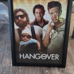 The Hangover Framed Poster 28×40