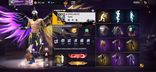 Cuenta de free fire
