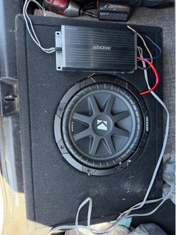 Kicker key 500.1 with 10-inch sub