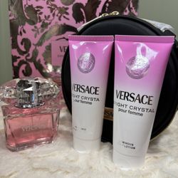 Versace Bright Crystal Perfume Set