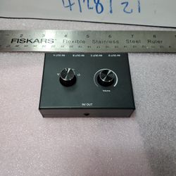 4 Port Audio Switch