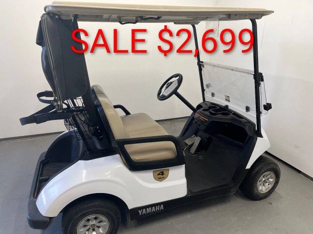 2018 YAMAHA ELECTRIC GOLF CART $2699