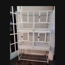 Divided Bird Cages