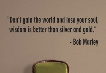 PRE MADE Wall Decal Home Decor Bob Marley Music