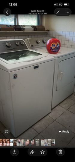 Maytag Washer and Dryer 50$ for each
