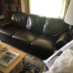Leather Couch