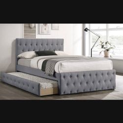 Full/twin Bed With Mattress 