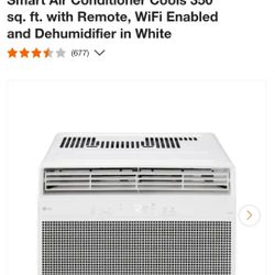 LG Window AC and Dehumidifier