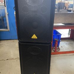 Two Behringer Speakers 