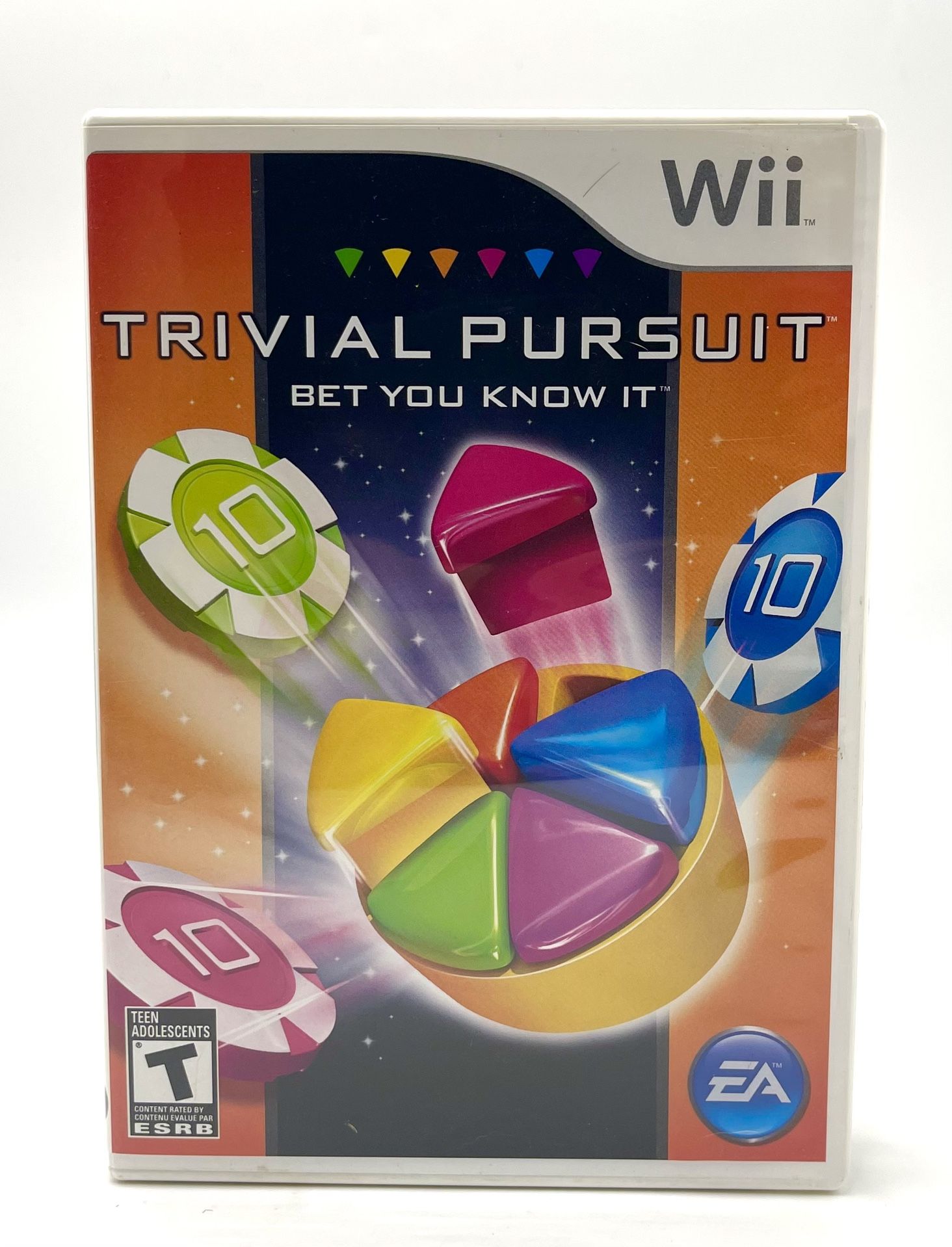 Trivial Pursuit Bet You Know It W/ Manual Nintendo Wii Video Game