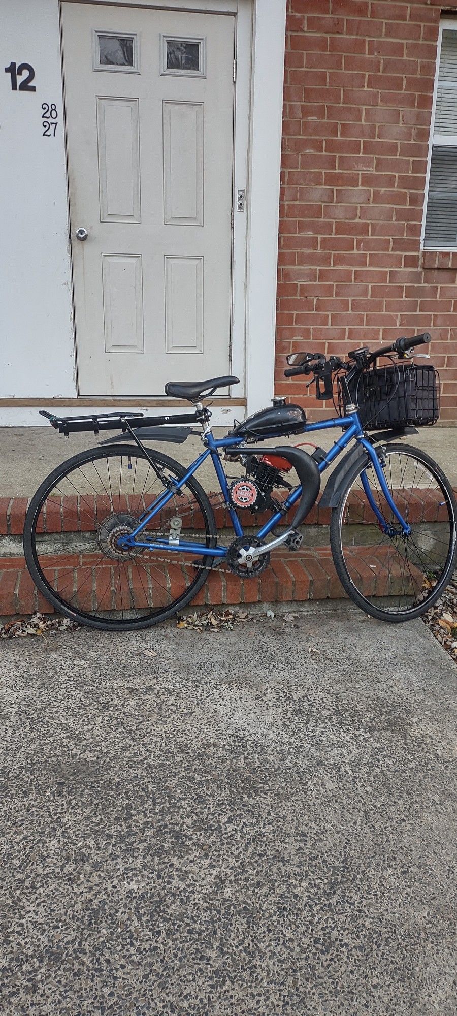 80cc Pedal Assist Bike 27 In Frame