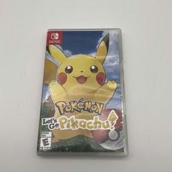 Pokemon Let's Go Pikachu! (Nintendo Switch, 2018)